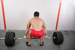 Man lifting weight